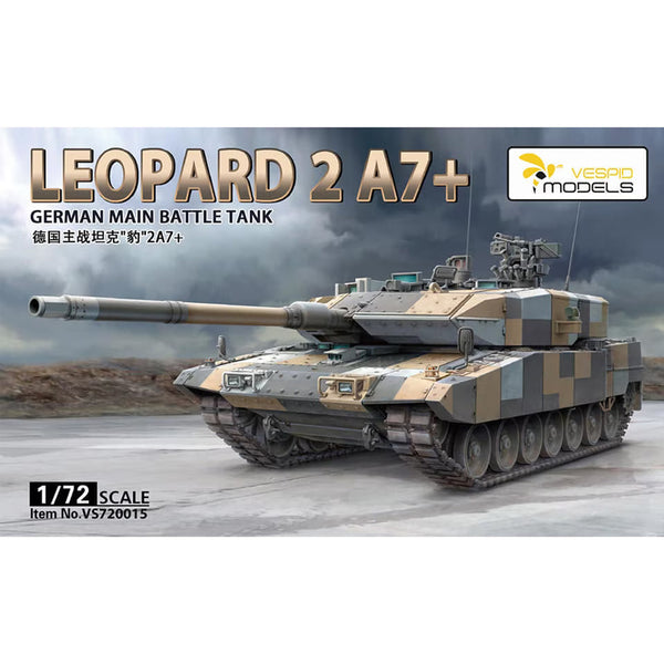 Leopard 2 A7+ German Main Battle Tank 1/72