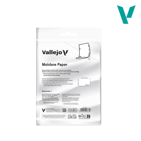 Moisture Paper for Vallejo Wet Palette