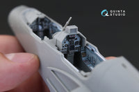 Mirage 2000B 3D-Printed & coloured Interior on decal paper (for Kinetic kit)