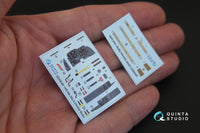 Me-262A 3D-Printed & coloured Interior on decal paper (for HobbyBoss kit)