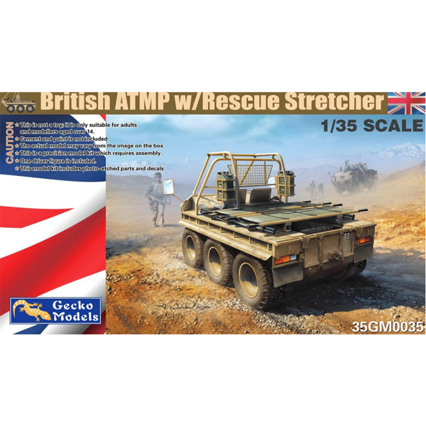 British ATMP w/ Rescue Stretchers 1/35