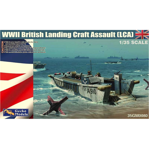 WWII BRITISH LANDING CRAFT ASSAULT LCA 1/35