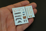 FW 190A-3 3D-Printed & coloured Interior on decal paper (for Eduard  kit)