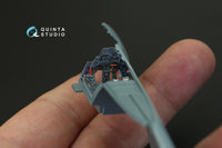 FW 190A-3 3D-Printed & coloured Interior on decal paper (for Eduard  kit)