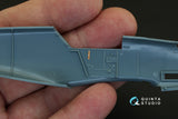Bf 109F-2/F-4 3D-Printed & coloured Interior on decal paper (for Eduard kit)