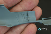 Bf 109E-1/E-3 3D-Printed & coloured Interior on decal paper (for Eduard  kit)