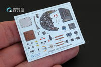 Bf 109G-6 3D-Printed & coloured Interior on decal paper (for Revell kit)