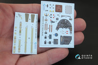 Bf 109G-6 3D-Printed & coloured Interior on decal paper (for Revell kit)