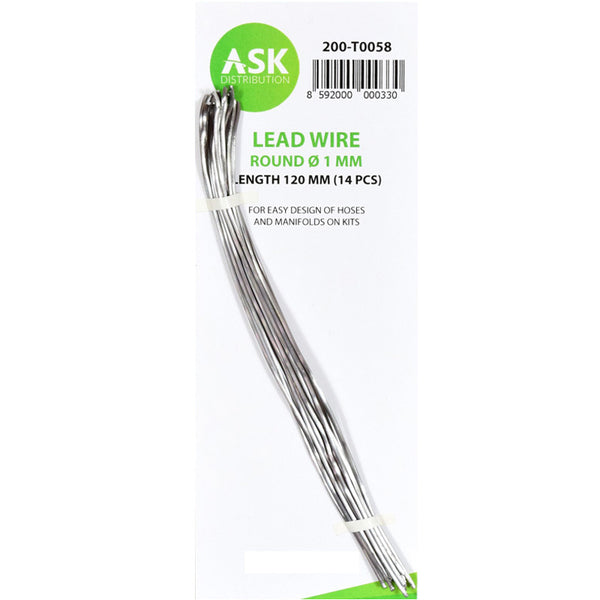 Lead Wire - Ø 1 mmx120 mm (x14)