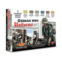 CS04 German Uniforms WWII Set 1 - Lifecolor