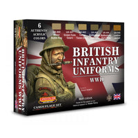 CS41 British uniforms Set 1 - Lifecolor