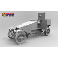 French Armored Car Model 1914 Type ED 1/35