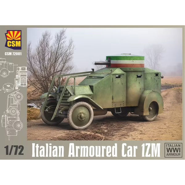 Italia Armoured Car 1ZM 1/72