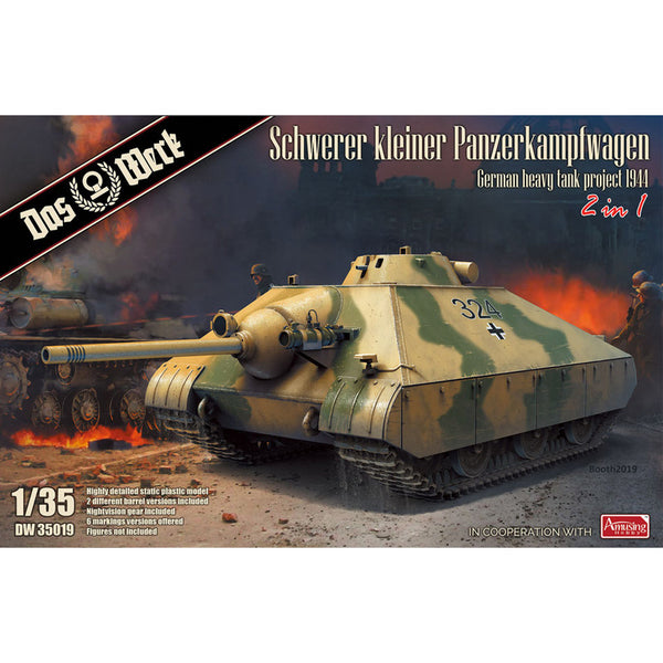 Schwerer kleiner Panzer - heavy tank proj. 1944 1/35