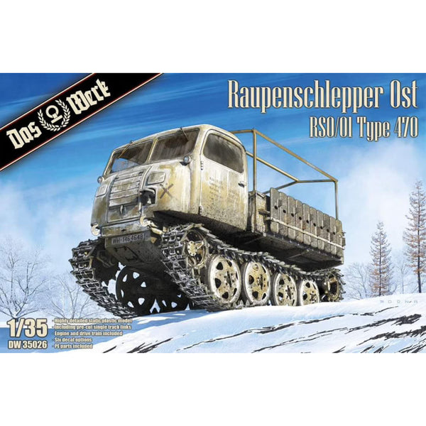 Raupenschlepper Ost - RSO / 01 Type 470 1/35