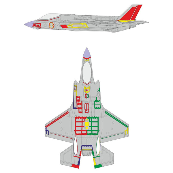 F-35A RAM coating early for Tamiya 1/48