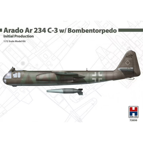 Arado Ar 234 C-3 w/ Bombentorpedo 1/72