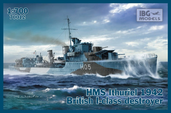 HMS Ithuriel 1942 I-class Destroyer 1/700