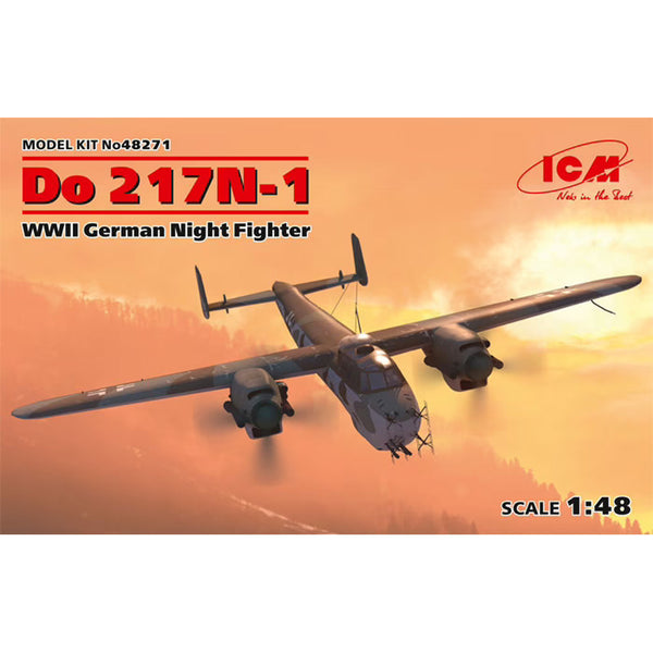 Do 217N-1, WWII German Night Fighter (100% new molds) 1/48