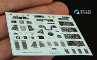 F-14 D 3D-Printed & coloured Interior on decal paper (for Tamiya kit)