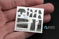 F-16D (block 30/40/50)  3D-Printed & coloured Interior on decal paper (for Kinetic kit)