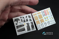 F-16D (block 30/40/50)  3D-Printed & coloured Interior on decal paper (for Kinetic kit)