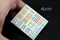 F-16D (block 30/40/50)  3D-Printed & coloured Interior on decal paper (for Kinetic kit)