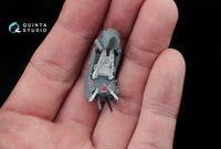 MiG-31B  3D-Printed & coloured Interior on decal paper (for AMK kit)