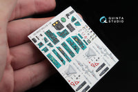 MiG-31B  3D-Printed & coloured Interior on decal paper (for AMK kit)