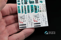 MiG-31B  3D-Printed & coloured Interior on decal paper (for AMK kit)
