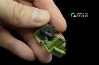 P-38G 3D-Printed & coloured Interior on decal paper (for Tamiya kit)
