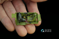 P-38F 3D-Printed & coloured Interior on decal paper (for Tamiya kit)