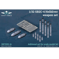 SB2C-4 Helldiver weapon set 1/32