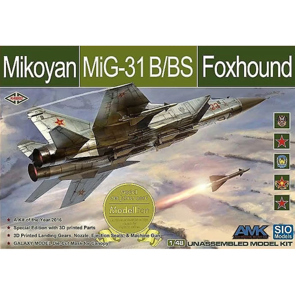 Mikoyan MiG-31 B/BS Foxhound Special Edition 1/48