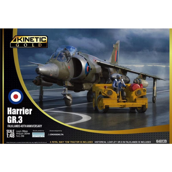 Harrier GR3 40 ANN Falklands 1/48