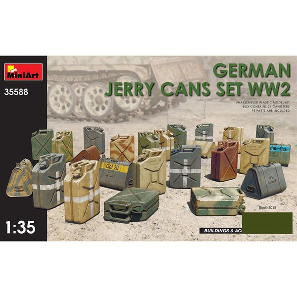 German Jerry Cans Set WW2 in 1:35
