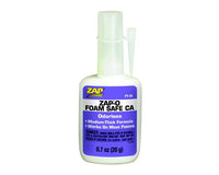 ZAP 20 gram (0.7 ounces) Zap-O Foam Safe CA (Purple Label) Medium Viscosity