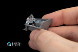 Su-27UB 3D-Printed & coloured Interior on decal paper (for GWH kit)