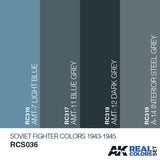 Soviet Fighter Colors 1943-1945 - AK Real Colors
