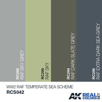 WW2 RAF / FAA Temperate Sea Scheme - AK Real Colors