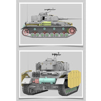 Panzerkampfwagen IV Ausf.H Sd.Kfz.161/1 Early Production 1/35