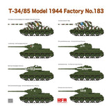 T-34 /85 Model 1944 Factory No.183 1/35