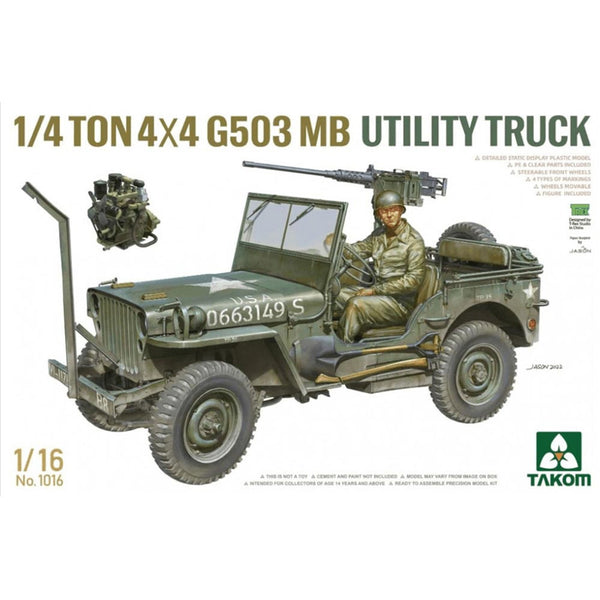 1/4 ton 4x4 G503 MB Utility Truck 1/16