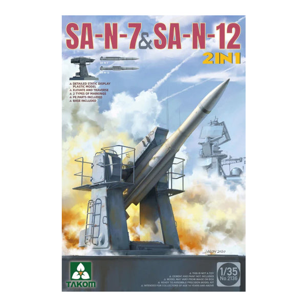 Russian SA-N-7 'Gadlfy' & SA-N-12 'Grizzly' SAM 1/35