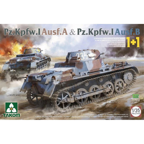 Pz.Kpfw. I Ausf. A & Pz.Kpfw. I Ausf. B 1+1 1/35