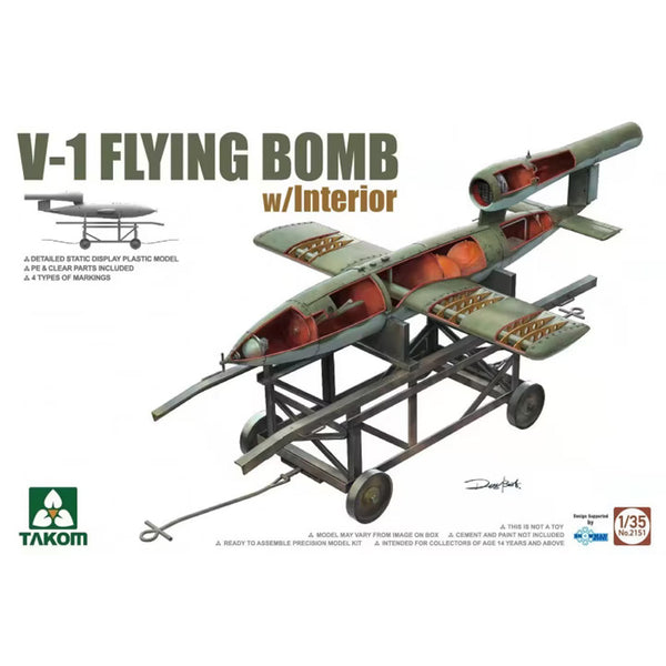 V-1 FLYING BOMB w/Interior 1/35