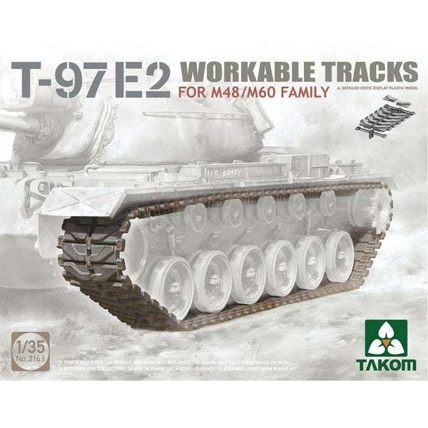 T-97E2 Workable Tracks for M48 / M60 Family 1/35