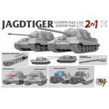 JAGDTIGER (2in1) 128MM Pak L66, 88MM Pak L71 1/35