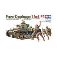 German Panzerkampfwagen II Ausf. F/G - 5 figures 1/35