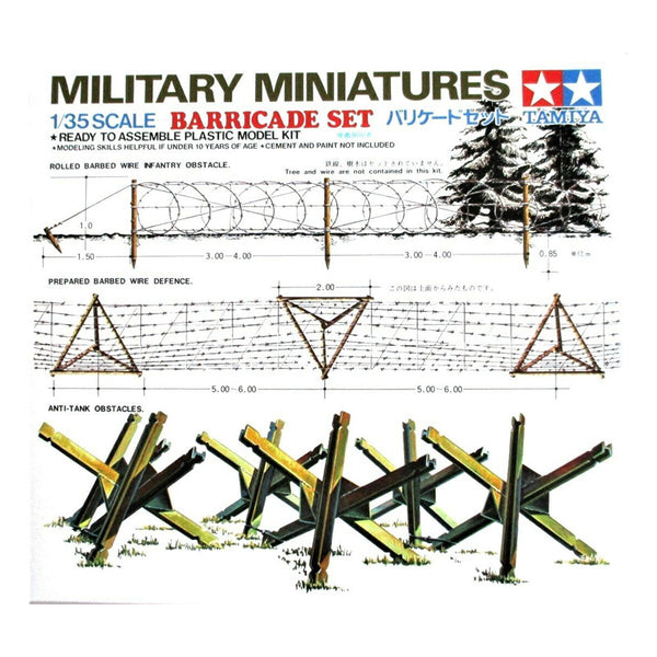 Barricade Set Kit - CA127 1/35